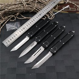 high quality Classic Micro Tech UT85 OTF AUTO Knife 3.15" D2 Steel Blade,Aviation Aluminium Handle, Camping Outdoor Tactical Self-defense Knives EDC Pocket Tools