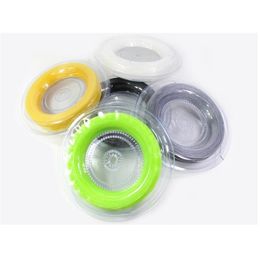 Tennis Racket Strings PoyNylon Alu Power 125 200mreel 4 colors 240108