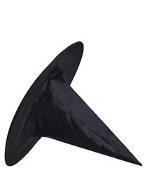 Masquerade Party Halloween Witch Hat Decoration Adult Women Black Witch Hat Wizard Top Caps Halloween Costume Accessory Party Cap 7856380