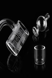 100 Real Smoking Accessories Quartz Banger with carb cap dish 14mm 18mm Domeless Nail Female Male 90 Degrees danger for dab rig b9744859