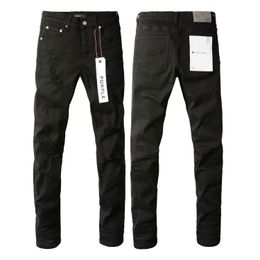 designer for mens pants purple Purple Jeans Customise trends Distressed Black Ripped Biker Slim Fit Mans stacked men baggy jeans hole