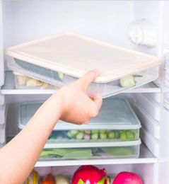 refrigerator storage box plastic zer fridges space saver food fruit vegetables container organizer kitchen storage boxes7111796