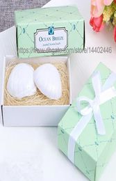 100sets Scented Soap Sea Shell Shape Dream seashell Wedding Bridal Party Gift Mini Scented Bath Ocean Breeze Scent3142247