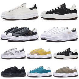 Maison Mihara Yasuhiro hiking Designer shoes Toe Cap MMY fashion platform shoes leather luxury flat loafers black white sneakers