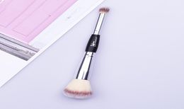 Double Head Cosmetics Makeup Brushes Single EyeShadow Brush Blush Foundation powder Brush Synthetic hair Face Beauty Tools1777906