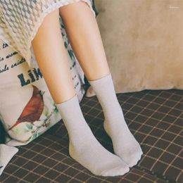 Women Socks Fashion Trend Women's Gold/Silver Shiny Silk Cool Summer Korea Retro Simple Sexy Gifts Drop