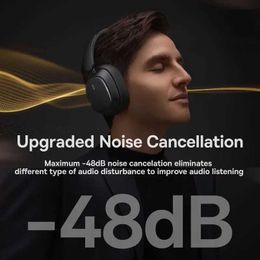 Cell Phone Earphones Baseus H1 Pro Wireless Headphone Hybrid -48db Active Noise Cancellation Bluetooth Headset Hi-res Certified LHDC Code Earphonelfl240105