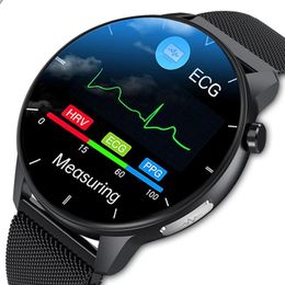 Watches 2022 ECG+PPG Smart Watch Men Body Temperature Blood Oxygen Heart Rate Monitor IP68 Waterproof Fitness Tracker Smartwatch Women