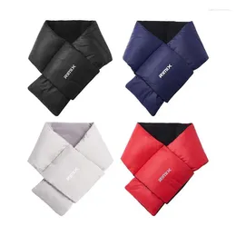 Bandanas Down Puffer Scarf Filling Foldable Plain Waterproof Ultralight Neck Warmer Long Winter Warm For Outdoor Camping