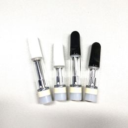 SH205 Thick Oil Atomizers Ceramic Tip TH205 Oil Carts 0.5ml 1.0ml Glass Tank for Wax Thick Oil Ceramic Coil Cartridges fit 510 Thread Max Battery