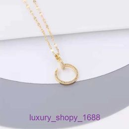 Car tires's necklace Titanium Steel Classic for women shaped Necklace Personalised creativity full zirconium gold pendant trend With Original Box