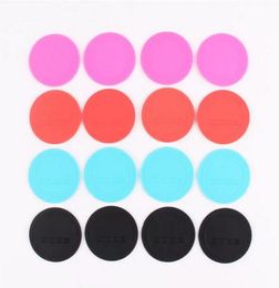 DHL Multicolor SelfAdhesive Sticker nonslip mat Silicone Rubber Bottoms for 15oz 20oz or 30oz Sublimation Skinny tumbler Cooler 9162705