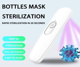 LED UV Disinfection Lamp Light 20 Seconds of Sterilisation 999 bactericidal rate USB charging Ultraviolet disinfection lamp7363833