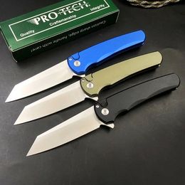 PR H3300 Tactical Knife CPM-20V Satin Tanto Blade Aviation Aluminium Handle Outdoor EDC Pocket Knives with Retail Box