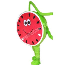 Newest Melon Mascot Costume Top quality Carnival Unisex Outfit Christmas Birthday Outdoor Festival Dress Up Promotional Props Holiday Party Dress