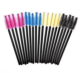 DHL in stock 50 pcs OneOff Disposable Eyelash Brush Mascara Applicator Wand makeup Brushes eyes care make up styling tools3522081