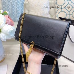 designer bag Tassel Chain Cross Body Bags 2022 Luxurys Designers SS Lady Fashion Plain Alligator Shoulder Casual Crocodile Bag Women Handbags Purse Gift Box