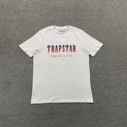 Trapstar Trade Clect Mens Fruth Shirt Complete Print Print Print Chenille Black Cotton London Streetwear S-xl6d