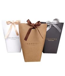 Gift Bag Thank You Merci Gift Wrap Paper Bags for Gifts Wedding Favors Box Package Birthday Party Favor Bags7606369