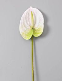 High quality large size real touch PU succulent anthurium 68cm height artificial anthurium Wedding Decorative Flowers1376007