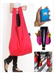 Foldable Shopping Bag Solid Recycle Tote Bags Travel Grocery Bags Recycling Ecofriendly Shopping Bags CNY5931554743