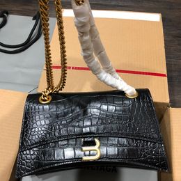 Fashion Women's totes Luxury Designer Bag High Quality Crocodile Leather Flip cover classics Retro One Shoulder Crossbody bags designer Woman Shoulder Bags With Box