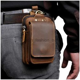 Waist Bags Fashion Quality Leather Small Summer Pouch Hook Design Pack Bag Cigarette Case 6 Phone Belt 1609catlin_fashion_bags