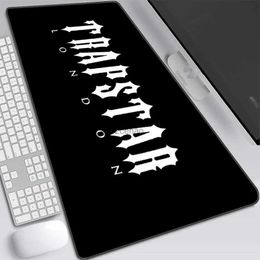 Mouse Pads Wrist Rests Mouse Pad Gaming Trapstar London Mat Extended Mause Gamer Pc Accessories Xxl Mousepad Large Keyboard Desk Protector Mice OfficeL240105