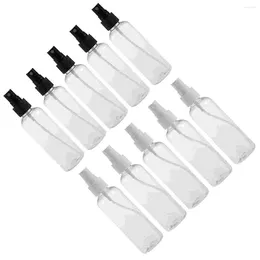 Storage Bottles 10pcs Small Spray Bottle 100ml Empty Fine Mist Travel Size Tiny Sprayer For Little Water Samples