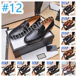 28 Style Italian Luxury Loafers Genuine Leather Handmade Monk Strap Office Wedding Party Casual Footwear Double Buckle Slip on Designer Dress Shoes size 38-46