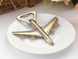 Aeroplane Bottle Opener Antique Plane Shape Beer Opener Wedding Gift Party Favours Kitchen Aluminium Alloy Aeroplane Beer Openers 5399795