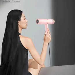 Hair Dryers 800 W Hair Dryer Hair Electric Blow Drier Blower Powerful Hot Cool Wind Blow Dryer Professional Salon Hair Dryer for Hair Care Q240109