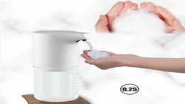 350ML Touchless Automatic Soap Dispenser USB Charging Smart Foam Machine Infrared Sensor Foam Soap Dispenser for home office bathr5558057