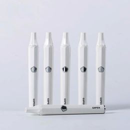 G9 Pen Wax Vaporizer Dry Herb Starter Kit Ceramic Coil Chamber Dab Rig with Dab Tool for Wax Oil Dry Herb Tobacco with Blister Packaging Box