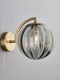 Wall Lamps Luminaria Led Industrial Plumbing Bed Head Lamp Lampen Modern Cute Crystal Sconce Lighting Bathroom Light Retro