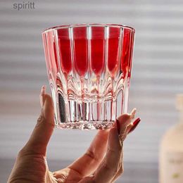 Wine Glasses 200ml Japan Edo Kiriko Crystal Whisky Glass KAGAMI Design Brandy Cup Whiskey Snifter Top Hand Carved Wine Glasses Liquor Tumbler YQ240105