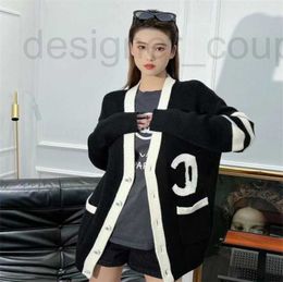 Women's Sweaters Designer luxury New Women Spring Autumn Loose Casual cardigan knit sweater pattern letter printing Woman designer Sweater S-XL 21JZ