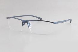 Frames WholesaleTitanium rimless eyeglasses frame Brand designer Men Glasses suit reading glasses P9112