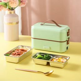 04L 08L 12L Portable Electric Heating Lunch Box Food Cooking Machine Heater Rice Cookers for Home 240109