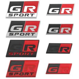 Car Sticker GR Sport Emblem Badge Decals for Toyota HV YARiS RZ RC RS C-HR Corolla Prius Harrier Camry Tacoma Venza rav4 GR