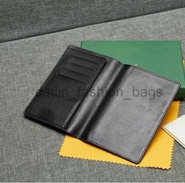 Wallets 2023 New High Quality A+++ Passport Cover Classic Men Women Fashion Passport Holder Covers ID Card Holder With Boxcatlin_fashion_bags
