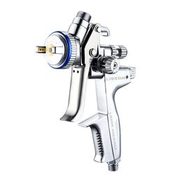 Spray Guns Professional Hvlp 1.M Sprayer Paint Airbrush Pneumatics Mini Pneumatic Gun Painting Car Tool Furniture Repair Drop Delive Dhhzi