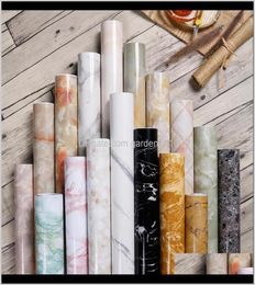 Wallpapers Premium Marble Pvc Waterproof Self Adhesive Wallpaper Diy Furniture Cabinet Wardrobe Renovation Home Decor Kitchen Bath1077158