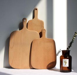 Wooden Cutting Boards Fashion Fruit Plate Whole Wood Chopping Blocks Beech Baking Bread Board Tool No Cracking Deformation TTA20238012481