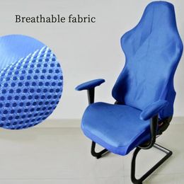 Elastic Office Chair Slipcover Seat Cover for Computer Chair Cover Spandex Office Chair Cover for Armchair Protector Seat Case 240108