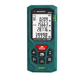 INKERSI Laser Rangefinder Digital Tape Measure 40M70M120m High Precision Distance Meter Roulette Range Finder No Battery 240109