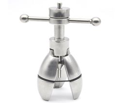 Stainless Steel Stretching Anal Plug Metal Lock Bolt Expanding Anus Butt Appliance A050 BDSM Fetish Cimp Chastity Device Sex Toys3395528