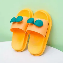 Slipper Summer Children's Casual Boys Girls Soft Sole Non Slip Lovely Cartoon Home Beach Bathroom