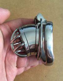 Chastity Devices Male Anti off version short male chastity stainless steel ball stretcher sex ring for men8322769