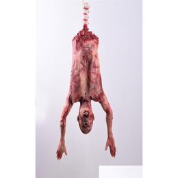 Party Decoration Bloody Halloween Corpse Spooky Hanging Ghosts Scary Skl Decor Haunted House Horror Prop Y2010062315498 Drop Deliver Dhwnd